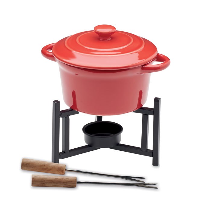 BIG KASE - Keramik-Fondue-Set 300 ml
