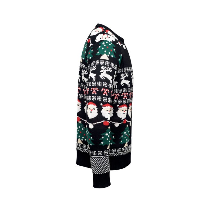 SHAMIS - Weihnachts-LED-Pullover S/M